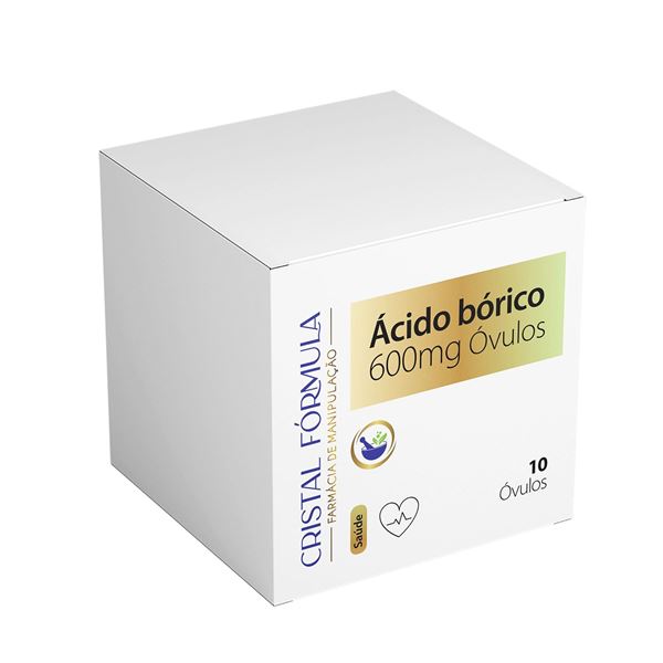 Ácido bórico 600mg Óvulos