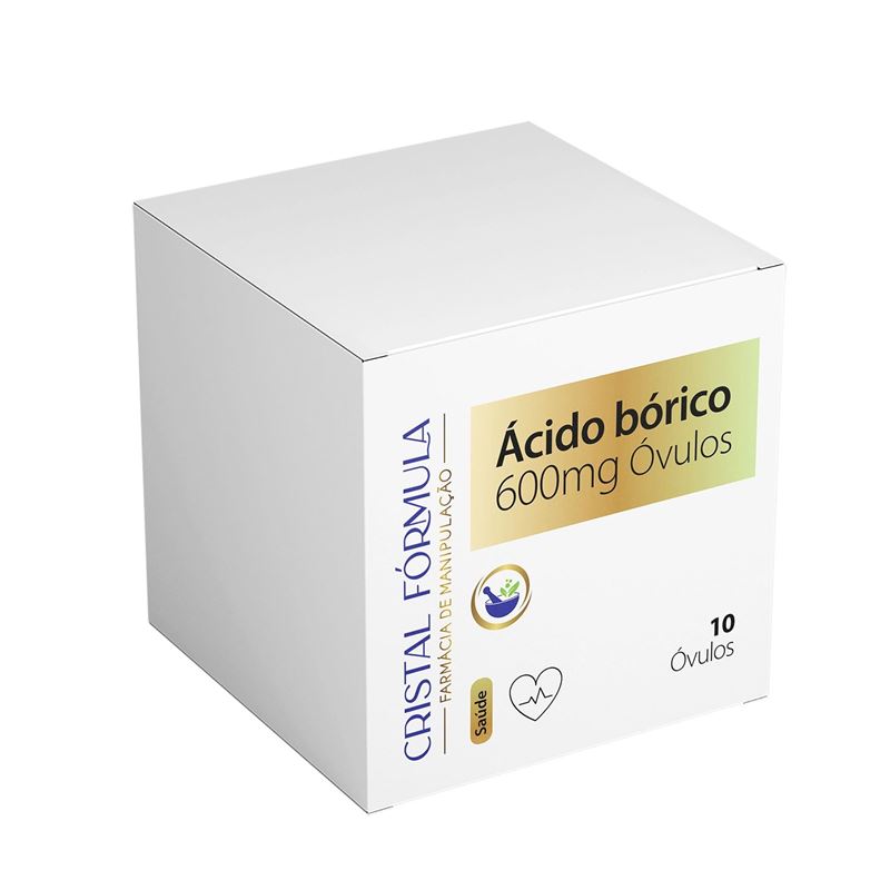 Ácido bórico 600mg Óvulos
