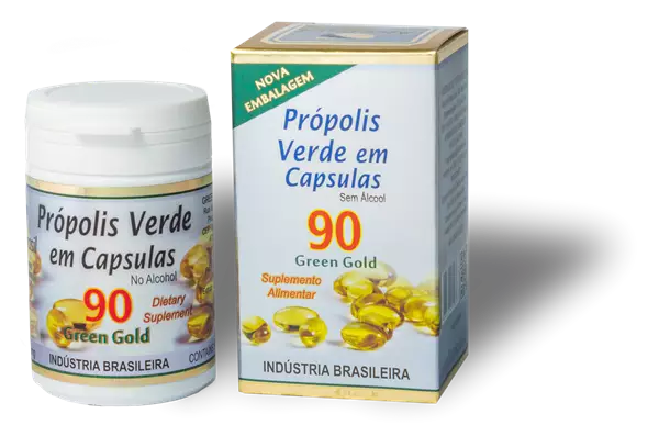 Própolis Verde 90 Cápsulas Apis Brasil