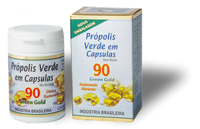 Própolis Verde 90 Cápsulas Apis Brasil