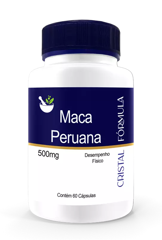 Maca Peruana 500mg 60 Cápsulas