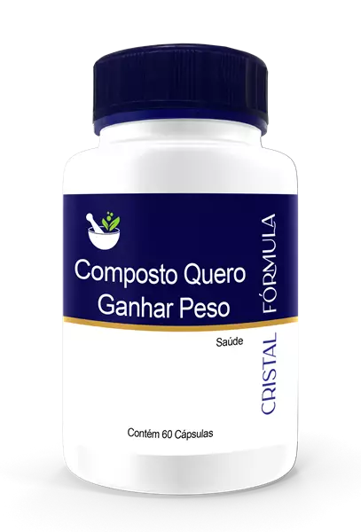 Composto Quero Ganhar Peso 60 Cápsulas