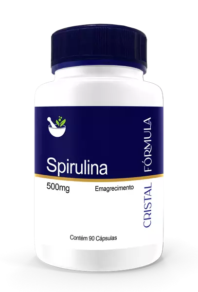 Spirulina 500mg 90 Cápsulas
