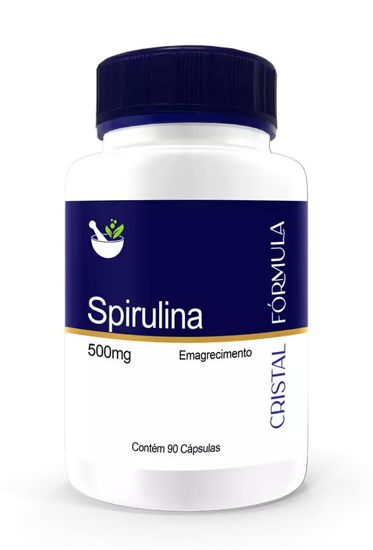 Spirulina 500mg 90 Cápsulas