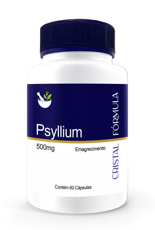 Psyllium 500mg 60 Cápsulas