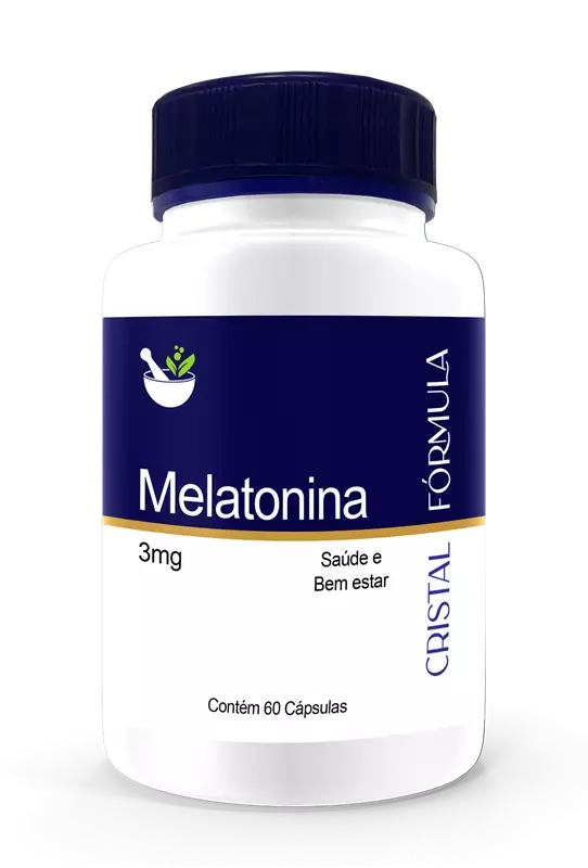 Melatonina 3mg 60 Cápsulas