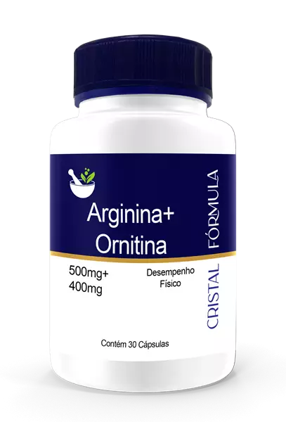 Arginina 500mg + Ornitina 400mg 