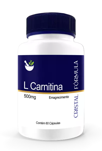 L Carnitina 500mg 60 Cápsulas