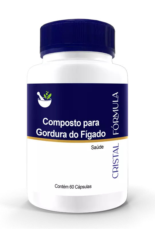 Composto para Gordura do Fígado 60 Cápsulas