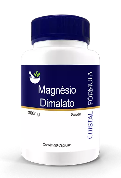 Magnésio Dimalato 300mg 90 Cápsulas