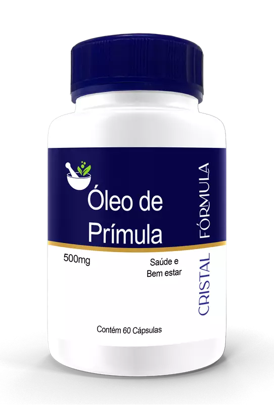 Óleo de Prímula 500mg 60 Cápsulas