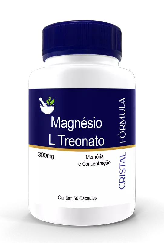 Magnésio L Treonato 300mg 60 Cápsulas