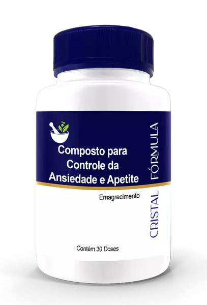 Composto para Controle da Ansiedade e Apetite 30 Doses