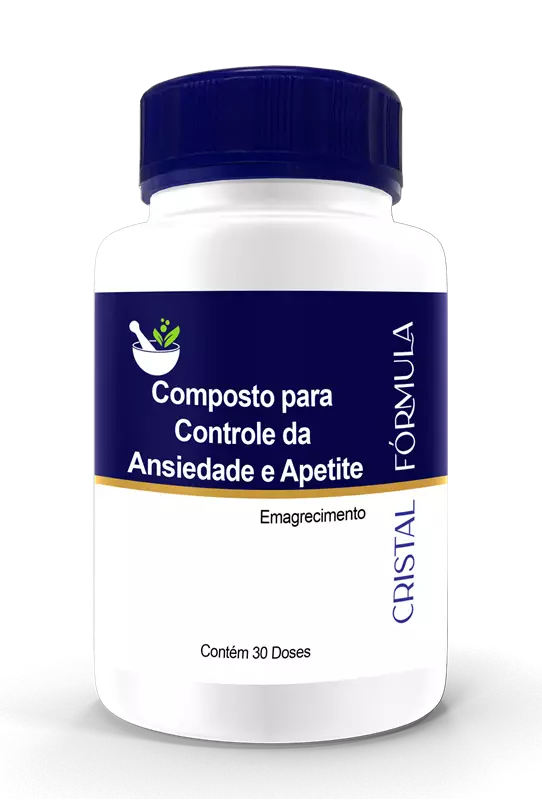 Composto para Controle da Ansiedade e Apetite 30 Doses