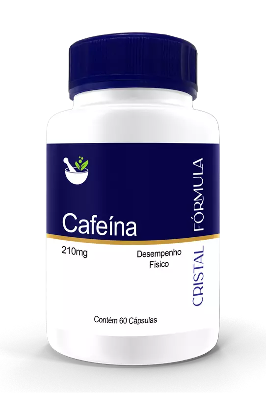 Cafeína 210mg 60 Cápsulas