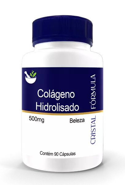 Colágeno Hidrolisado 500mg 90 Cápsulas