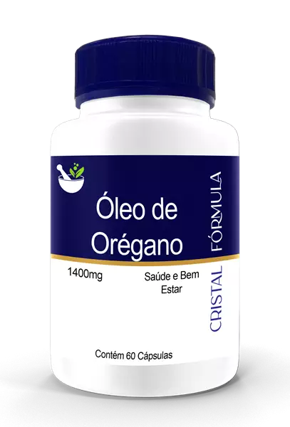 Óleo de Óregano 1400mg 60 Cápsulas