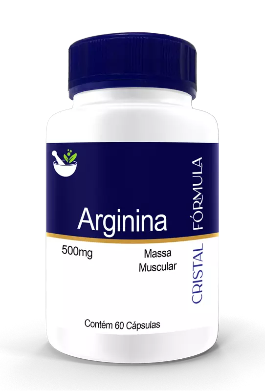 Arginina 500mg 60 Cápsulas