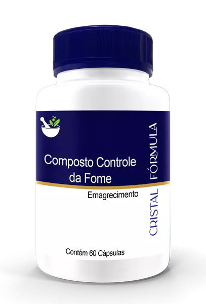 Composto controle da fome 60 Cápsulas