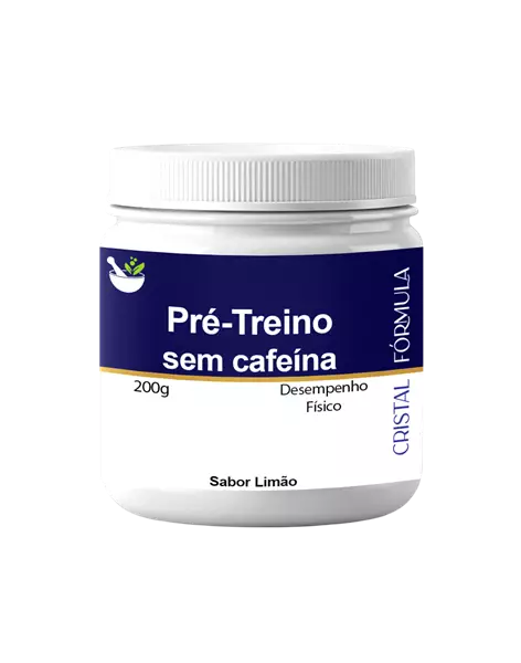 Pre treino sem cafeína 200g sabor limão