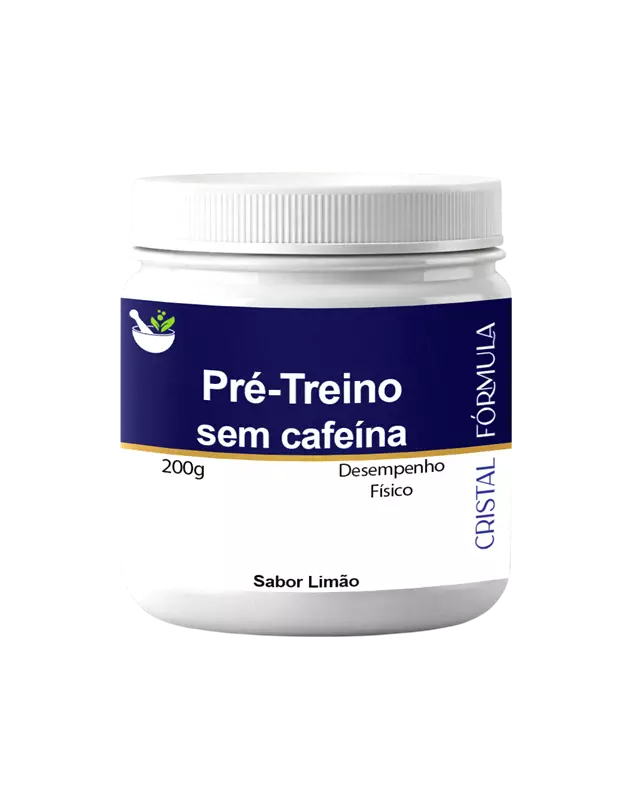 Pre treino sem cafeína 200g sabor limão